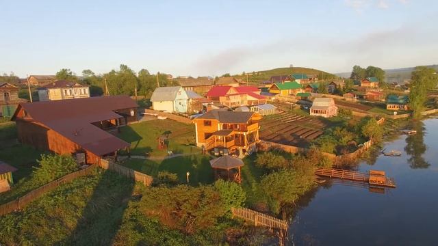 Сказочный дом на берегу в селе Чусовое. Часть 2