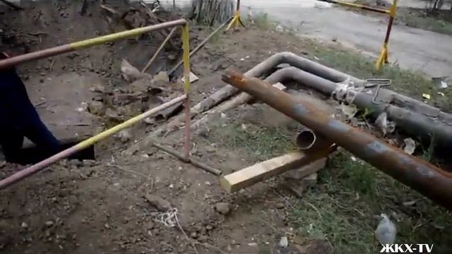 Капитальный ремонт теплотрассы на ул М Корецкой, 21а смотреть онлайн