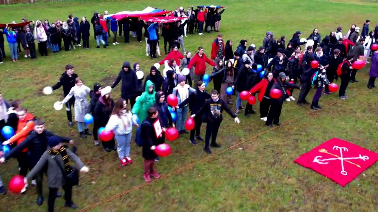 Патриотическая акция «Знай наших» прошла в СПбГЛТУ - видео флешмоба смотреть онлайн