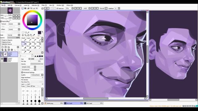 Speedpaint: [Self Portrait] 2017