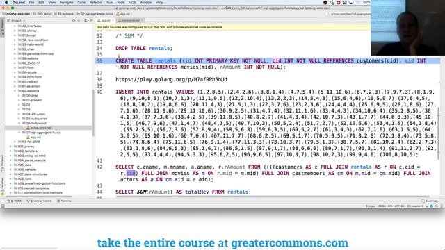 troubleshooting a sql statement to get it to work смотреть онлайн