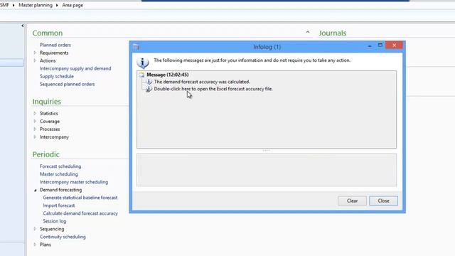 Microsoft Dynamics AX: Demand Forecasting Demo - Forecast Accuracy смотреть онлайн