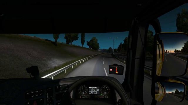 MERCEDES ACTROS 510 MIDLIFT - EMPTY PALLETS TRANSPORT - EURO TRUCK SIMULATOR 2 смотреть онлайн