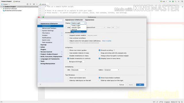 How to change Background Theme/Colour in Python смотреть онлайн