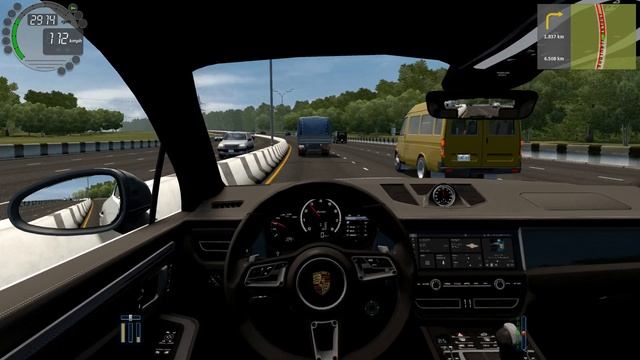 2020 Porsche Macan Turbo - City Car Driving [Logitech G29] смотреть онлайн