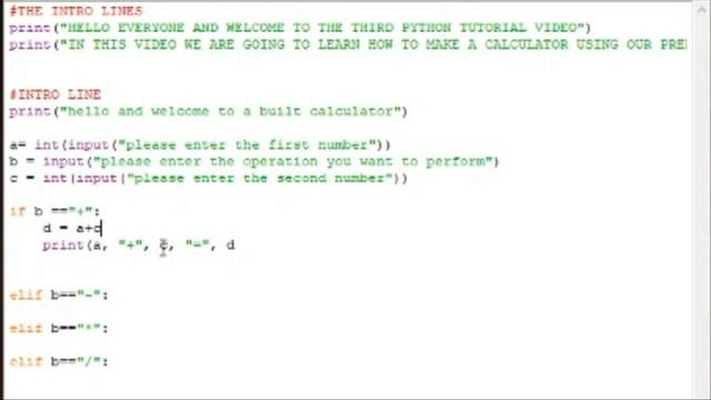 Building A Calculator | Python Tutorial #3 | Palz Studio смотреть онлайн