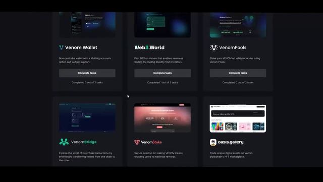 Venom Wallet проходим ТЕСТНЕТ - получаем NFT и токены Venom . Ретродроп смотреть онлайн
