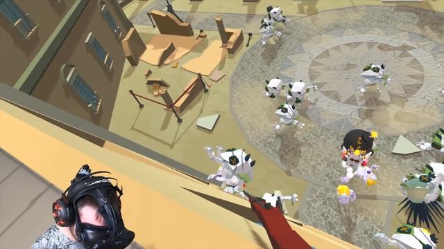 ЗОМБИ ЛЕЗУТ В МОЙ МУЗЕЙ В ВР! - Throw Anything VR - HTC Vive ВИРТУАЛЬНАЯ РЕАЛЬНОСТЬ смотреть онлайн