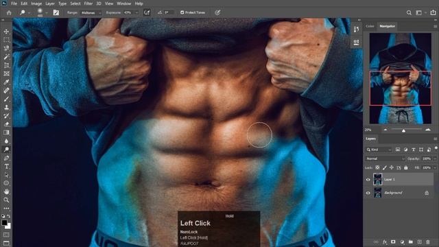 Dodge, Burn & Sponge Tools - Adobe Photoshop for Beginners - Class 19 - Urdu / Hindi #photoshop смотреть онлайн