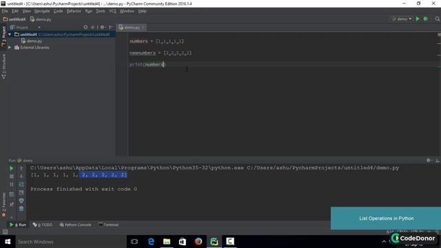 14 List Operations in Python смотреть онлайн