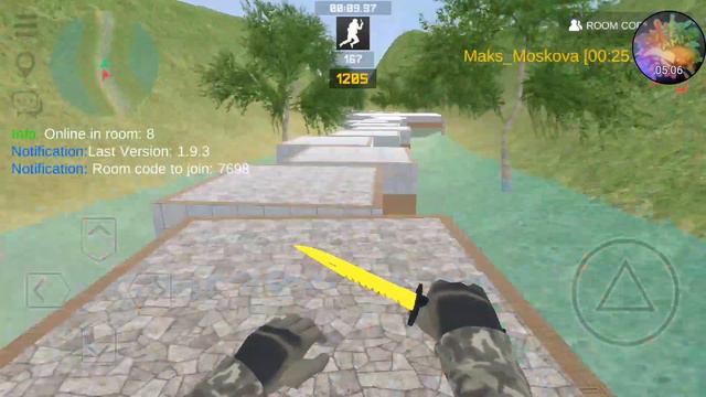 как делать распрыжку в Bhop Pro