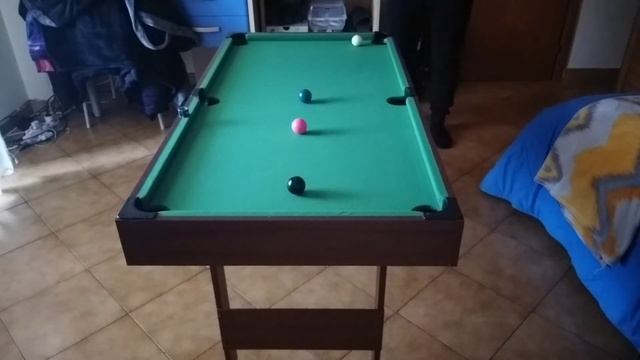 Snooker colour clearance on a mini pool table смотреть онлайн