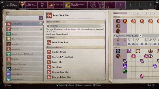 Pathfinder Wrath Of The Righteous Magus Sword Saint Build (Beginner's Guide) Console