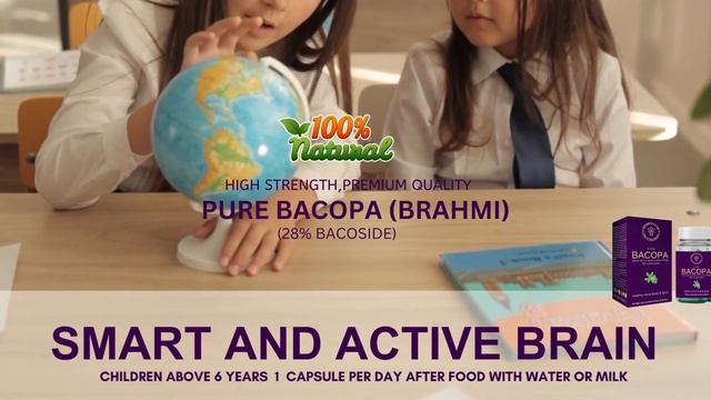 Bacopa Monnieri (Brahmi)-Natural Memory Booster for kids смотреть онлайн