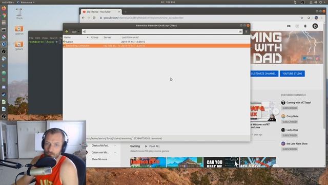 Linux Windows Remote Desktop REMMINA смотреть онлайн