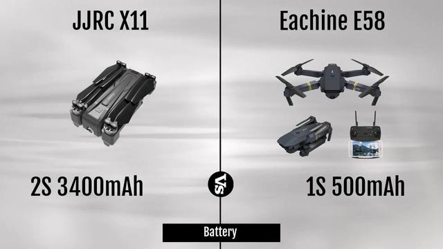 JJRC X11 vs Eachine E58 смотреть онлайн