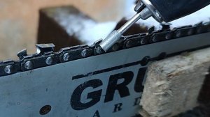 3 способа заточки цепной пилы своими руками. Инструменты с Алиэкспресс. Как отлично заточить цепь