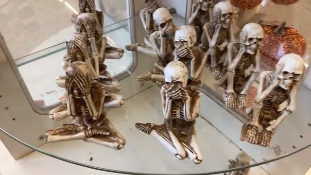 Omg speak no evil hear no evil see no evil Halloween skeletons @ dollar tree смотреть онлайн