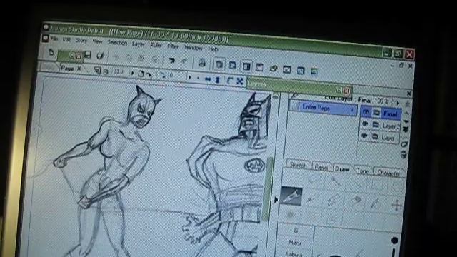 How to use sketch, Ink And Color with Manga Studio Debut 4. Part 1 of 4. http://www.rickylewis.net смотреть онлайн