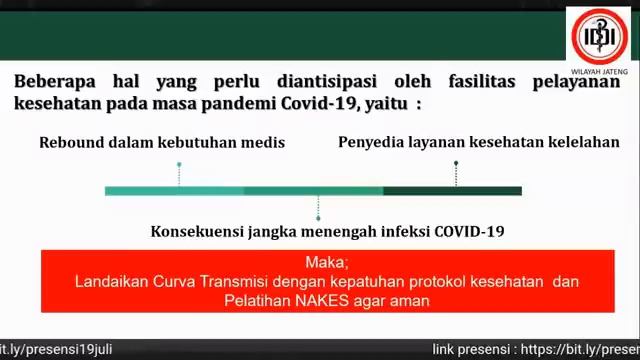 PPI SEBAGAI UJUNG TOMBAK PENCEGAHAN PENULARANCOVID-19 BAGI DOKTER DAN TENAGA KESEHATAN LAIN смотреть онлайн