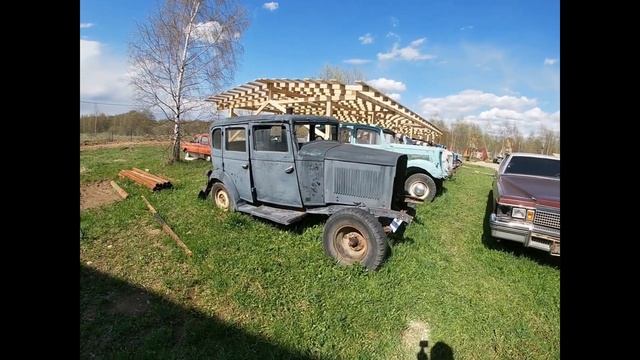 Музей АВТОКОМБИНАТ (ретро-американские автомобили под открытым небом) д.Цыплино, Московской области смотреть онлайн