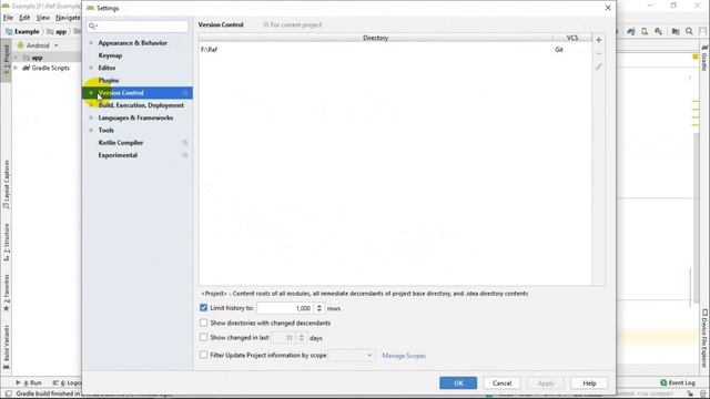 Android Studio - Hủy git khỏi project hiện thời смотреть онлайн