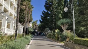 Крым Партенит санаторий Айвазовское прогулка Медцентр корпус 1