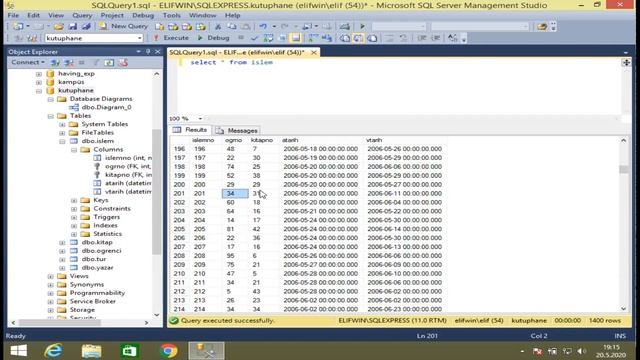 SQL DERS4: MS-SQL VERİTABANI ÜZERİNDE SELECT, WHERE, DISTINCT KOMUTLARI KONU ÖZETİ VE ÖRNEK SORGULA смотреть онлайн