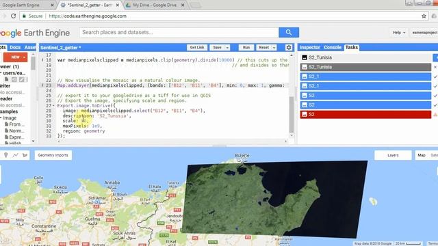 25_How to mosaic Sentinel 2 images with Google Earth Engine смотреть онлайн