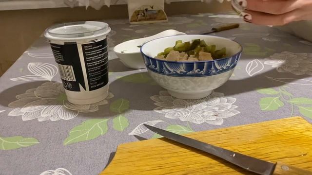 ПП - Салат Оливье с курицей // минимум калорий, максимум пользы // пп-рецепты смотреть онлайн