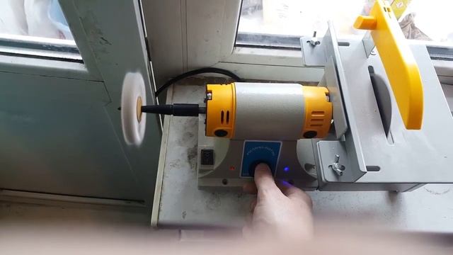 Универсальный настольный станок, для обработки янтаря смотреть онлайн