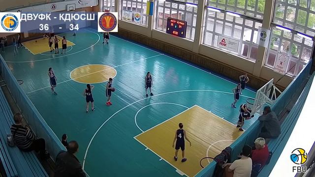 Баскетбол. ВЮБЛ: ДІВЧАТА 2001 Р.Н. КДЮСШ-ЧЕМПІОН (КИЇВ) - СДЮСШОР-5-ДВУФК (ДНІПРО) смотреть онлайн