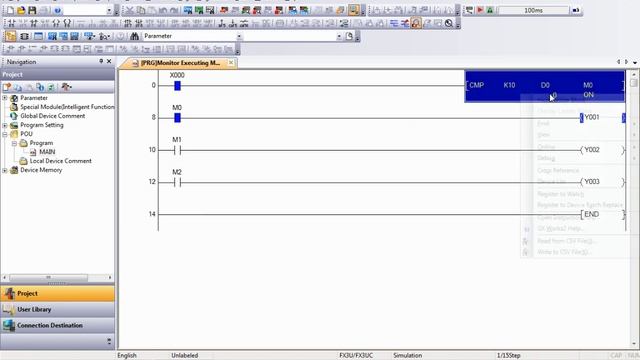 COMPARATOR BLOCK FOR FLOATING VALUES | HOW TO COMPARE FLOATING VALUES IN MITSUBISHI PLC IN HINDI смотреть онлайн