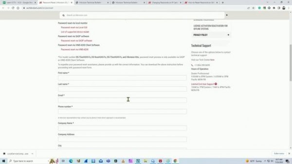 Hikvision Default Password (And how to reset it)