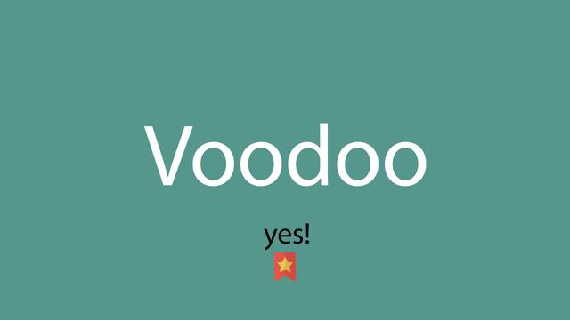 Voodoo pronunciation смотреть онлайн