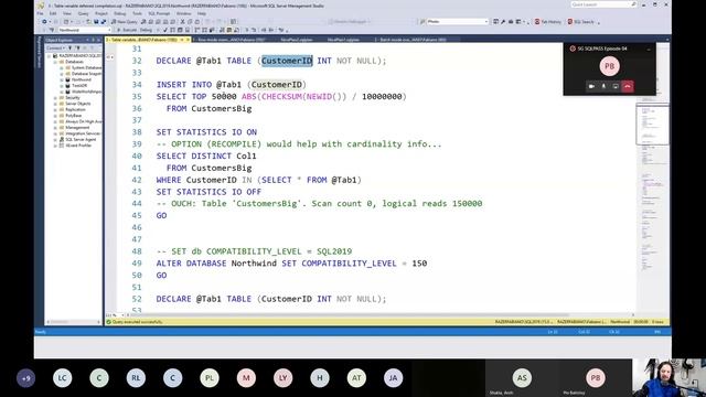 #DataSessions S01E04 - SQL Server 2019 Performance Tuning Improvements смотреть онлайн