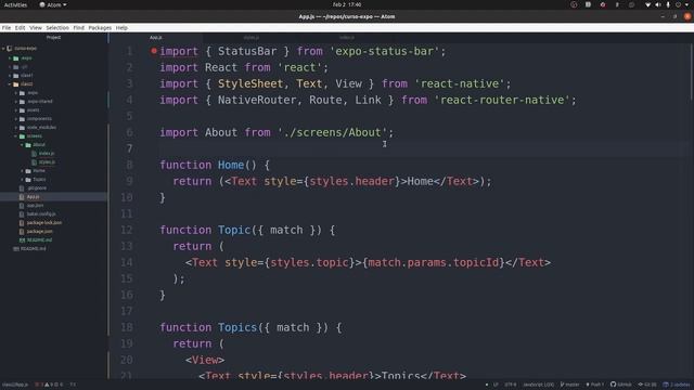 Curso de React Native con Expo clase 2 смотреть онлайн
