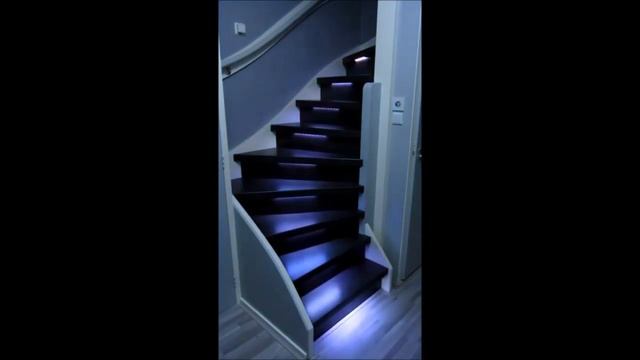 RGB подсветка лестницы смотреть онлайн
