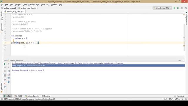 Lambda function, Map Function and Filter function in Python Tutorial смотреть онлайн