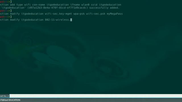 NetworkManager | nmcli настройка wifi скрытой точки доступа смотреть онлайн