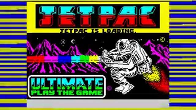ZX Spectrum 48K Jetpac (Ultimate Play The Game) 1983 смотреть онлайн