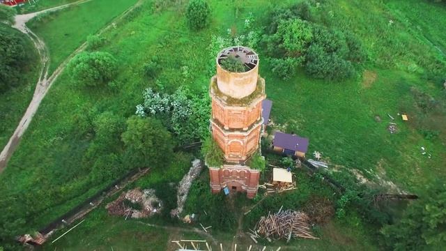 Усадьба Ярополец Чернышевых и Гончаровых с дрона смотреть онлайн
