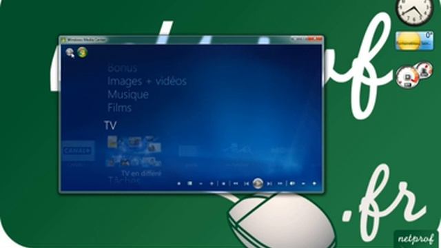 TV avec Media Center sous Windows 7 смотреть онлайн