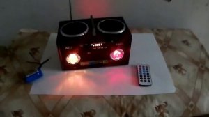 Самодельная портативная mp3 колонка с радио - готовый модуль