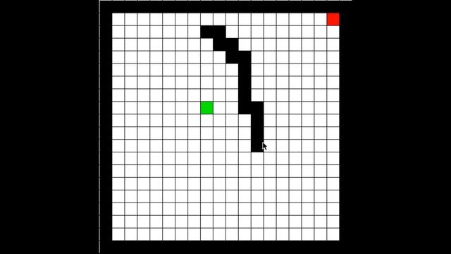 Breadth first search / Fifo Path finding algorithm visualization (python & pygame) смотреть онлайн
