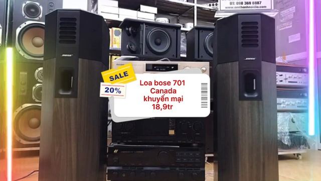 Loa bose 701 sale off tại Hà Nội Đôi loa bose được ưa chuộng nhất bởi tiếng bass sâu смотреть онлайн