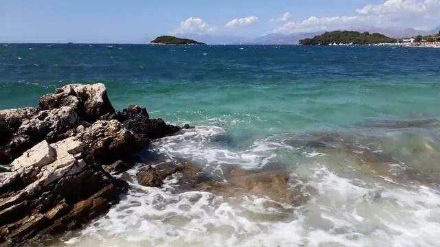 Курорт КСАМИЛЬ в Албании - берег и пляж! Балканские Мальдивы или Балканские Сейшелы? смотреть онлайн