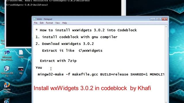 wxWidgets install in Codeblock 100% Working смотреть онлайн