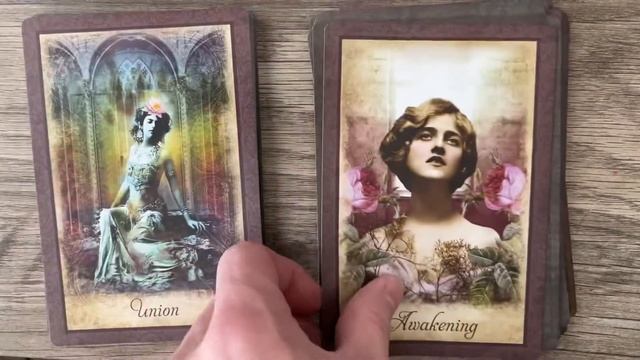 Vintage Wisdom Oracle - 4K flip thru смотреть онлайн