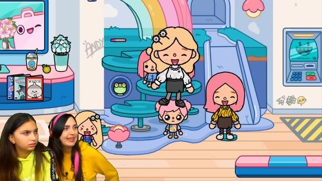 ИЗА РАДУЖНЫХ ДРУЗЕЙ Я ЛЫСАЯ ТОКА БОКА Toca Boca Life World смотреть онлайн